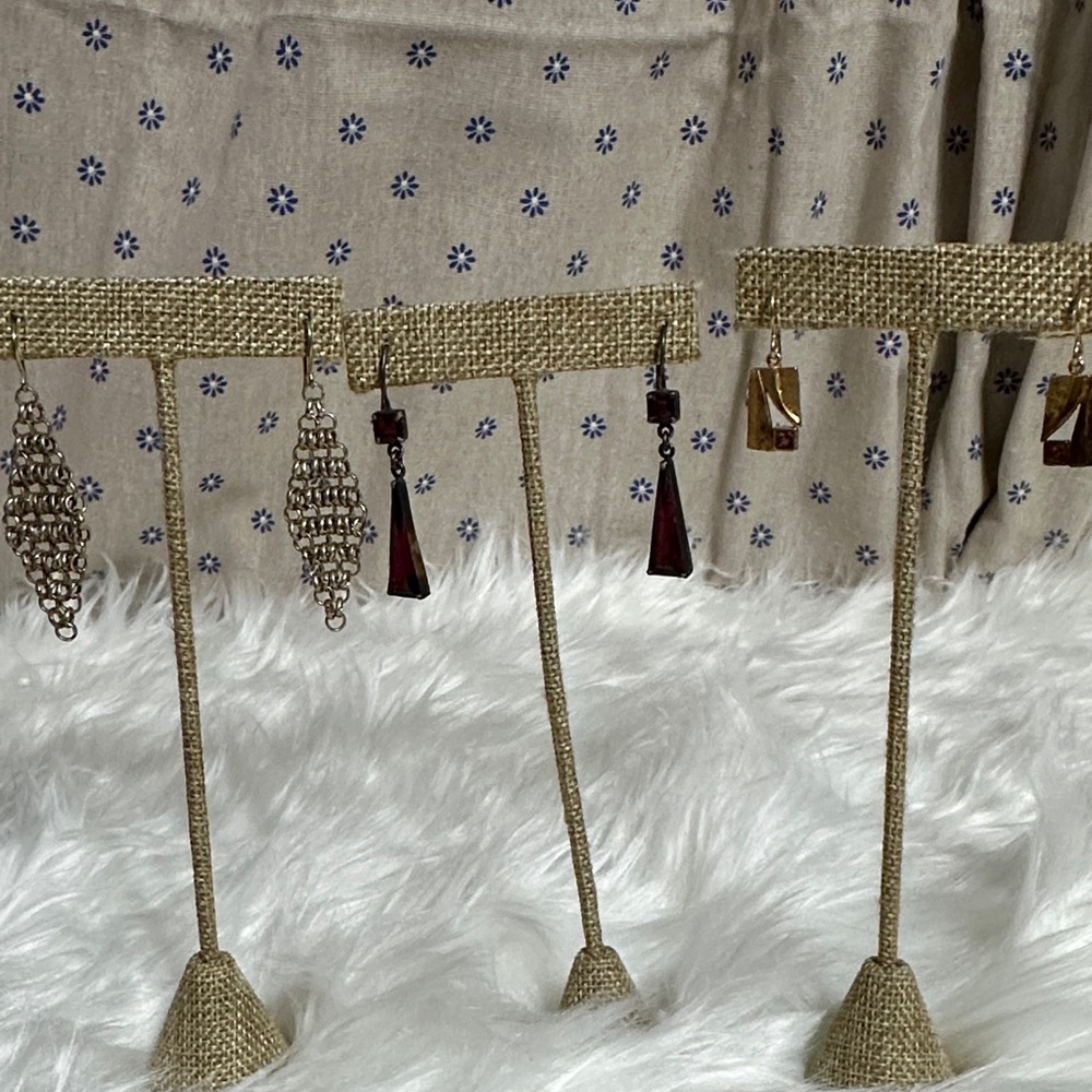 Elegant Gold Earring Set